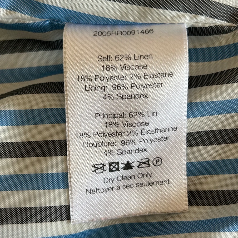 Veronica Beard Beacon Dickey Linen-blend Blazer - Picture 10 of 14